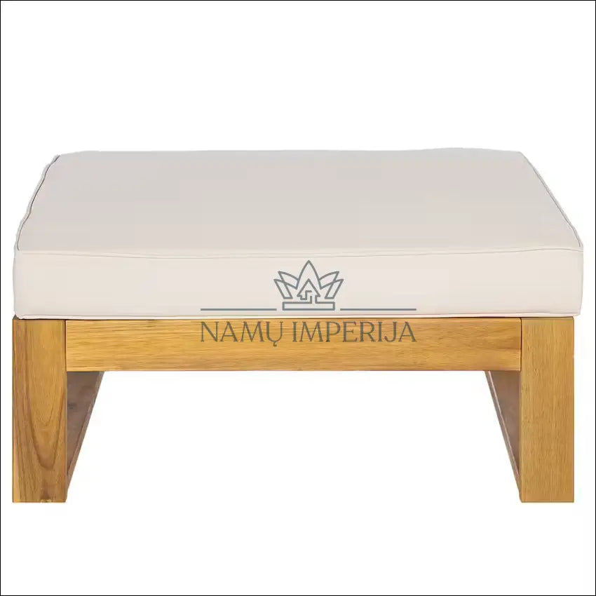 Lauko pufas LI770 - €95 Save 50% 50-100, __label:Pristatymas 1-2 d.d., color-kremas, color-ruda, lauko baldai €50