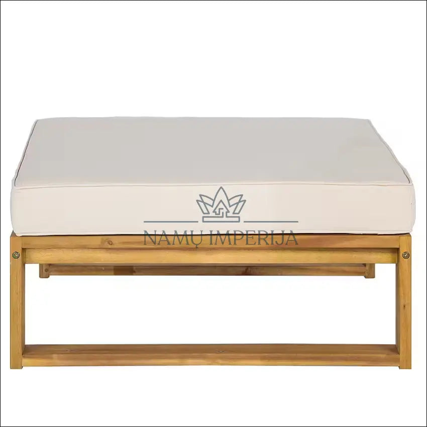 Lauko pufas LI770 - €95 Save 50% 50-100, __label:Pristatymas 1-2 d.d., color-kremas, color-ruda, lauko baldai €50