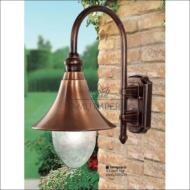 Lauko sieninis šviestuvas DI10071 - €92 Save 50% 50-100, __label:Pristatymas 1-2 d.d., color-auksine, color-juoda,
