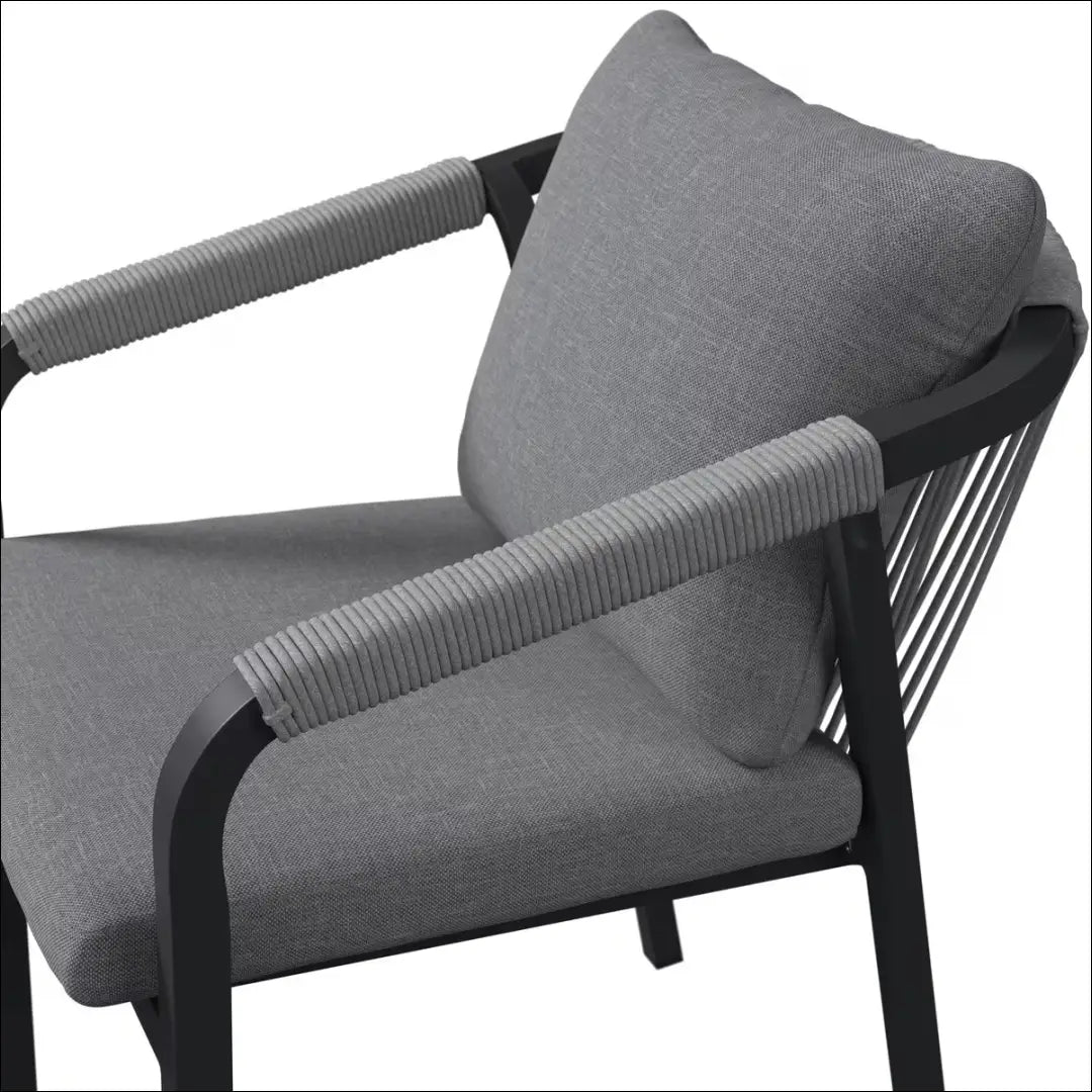Lauko/sodo kėdė LI914 - €65 Save 50% 50-100, __label:Pristatymas 1-2 d.d., color-pilka, lauko baldai, lauko-kedes