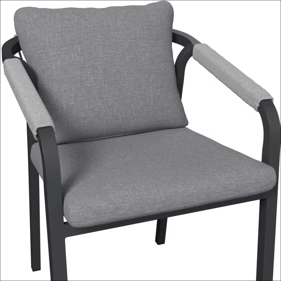 Lauko/sodo kėdė LI914 - €65 Save 50% 50-100, __label:Pristatymas 1-2 d.d., color-pilka, lauko baldai, lauko-kedes