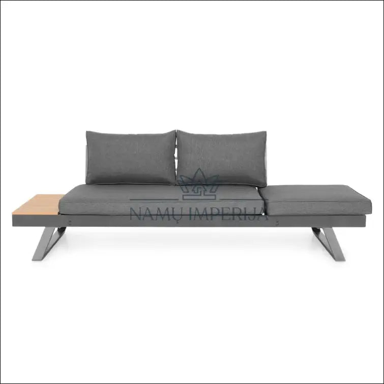 Lauko sofa LI436 - €222 Save 70% __label:Pristatymas 1-2 d.d., color-pilka, color-ruda, lauko baldai,