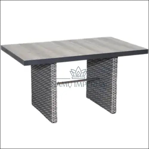 Lauko stalas LI510 - €372 Save 50% color-pilka, color-ruda, lauko baldai, lauko-stalai, material-keramika baldai