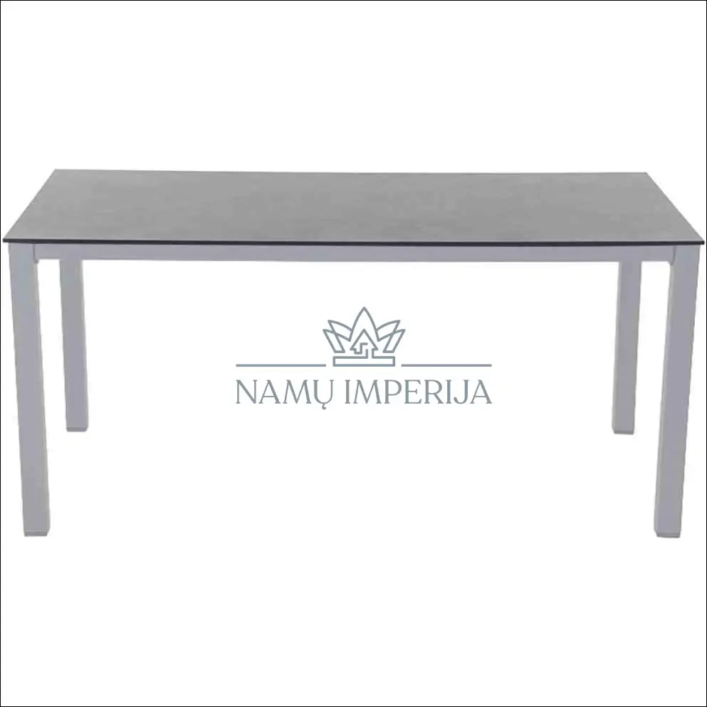 Lauko stalas LI696 - €368 Save 60% __label:Pristatymas 1-2 d.d., color-ruda, color-sidabrine, material-metalas,