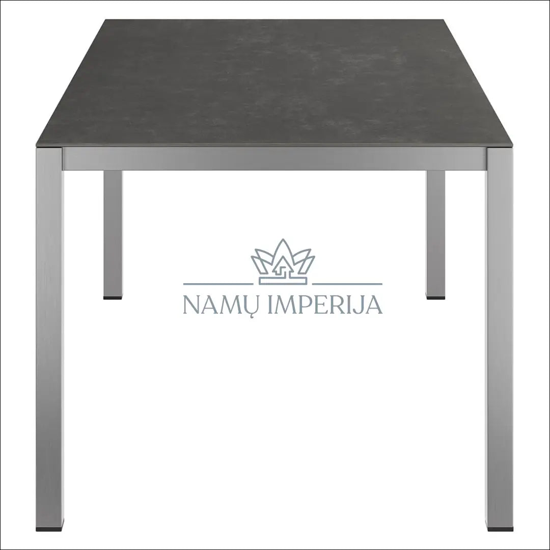 Lauko stalas LI696 - €368 Save 60% __label:Pristatymas 1-2 d.d., color-ruda, color-sidabrine, material-metalas,