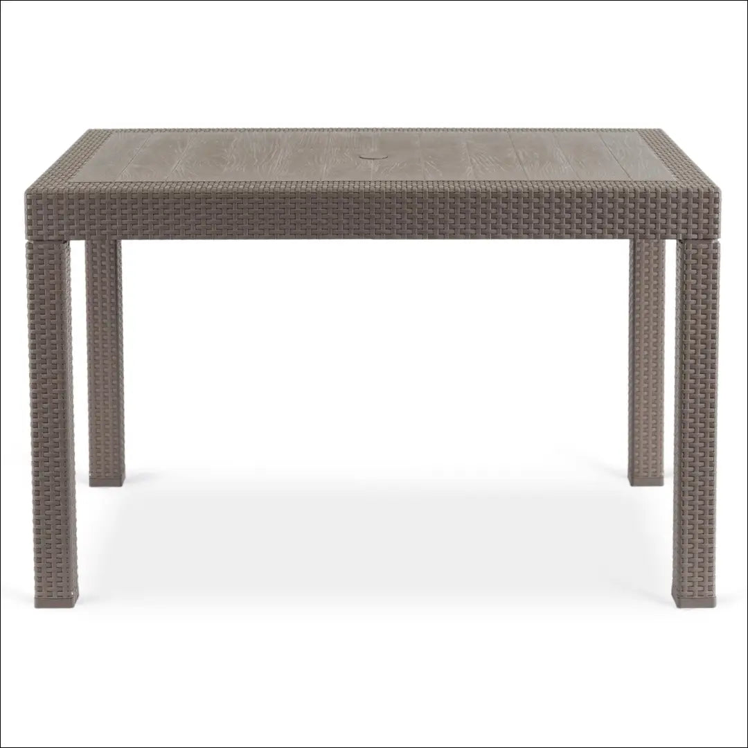 Lauko stalas rudos spalvos TE495 - €115 Save 15% 100-200, __label:Pristatymas 5-14 d.d., elite, Meble ogrodowe,