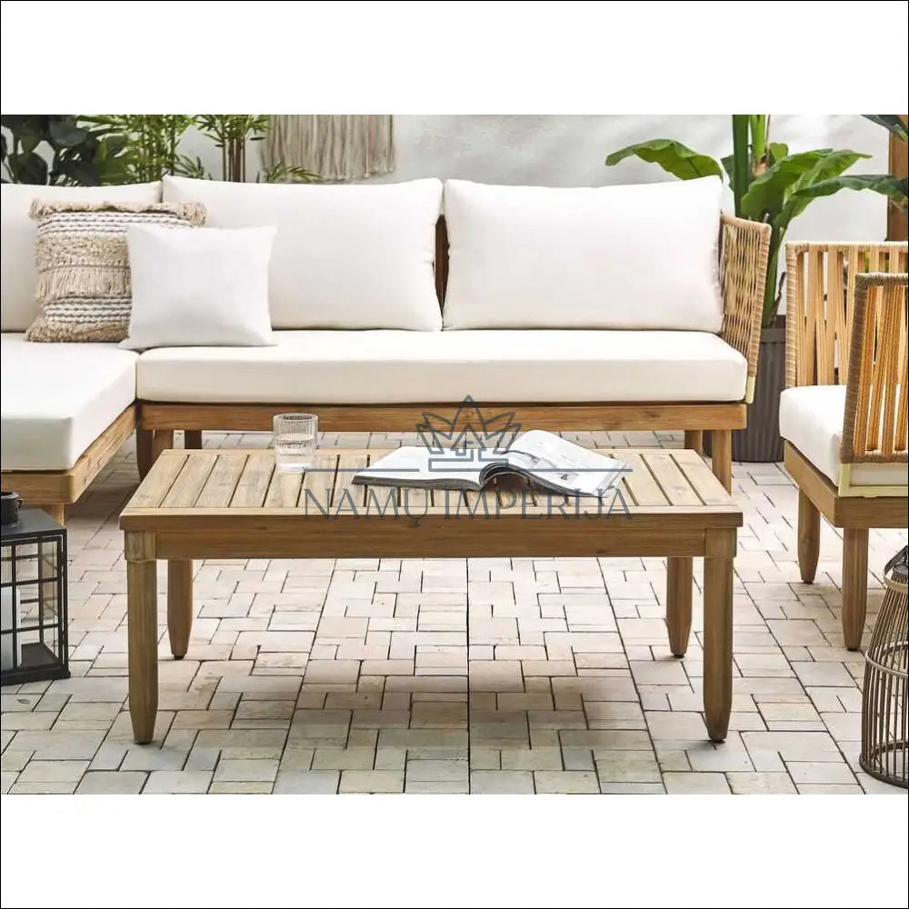 Lauko staliukas LI686 - €133 Save 30% 100-200, __label:Pristatymas 1-2 d.d., color-ruda, lauko baldai, lauko-stalai
