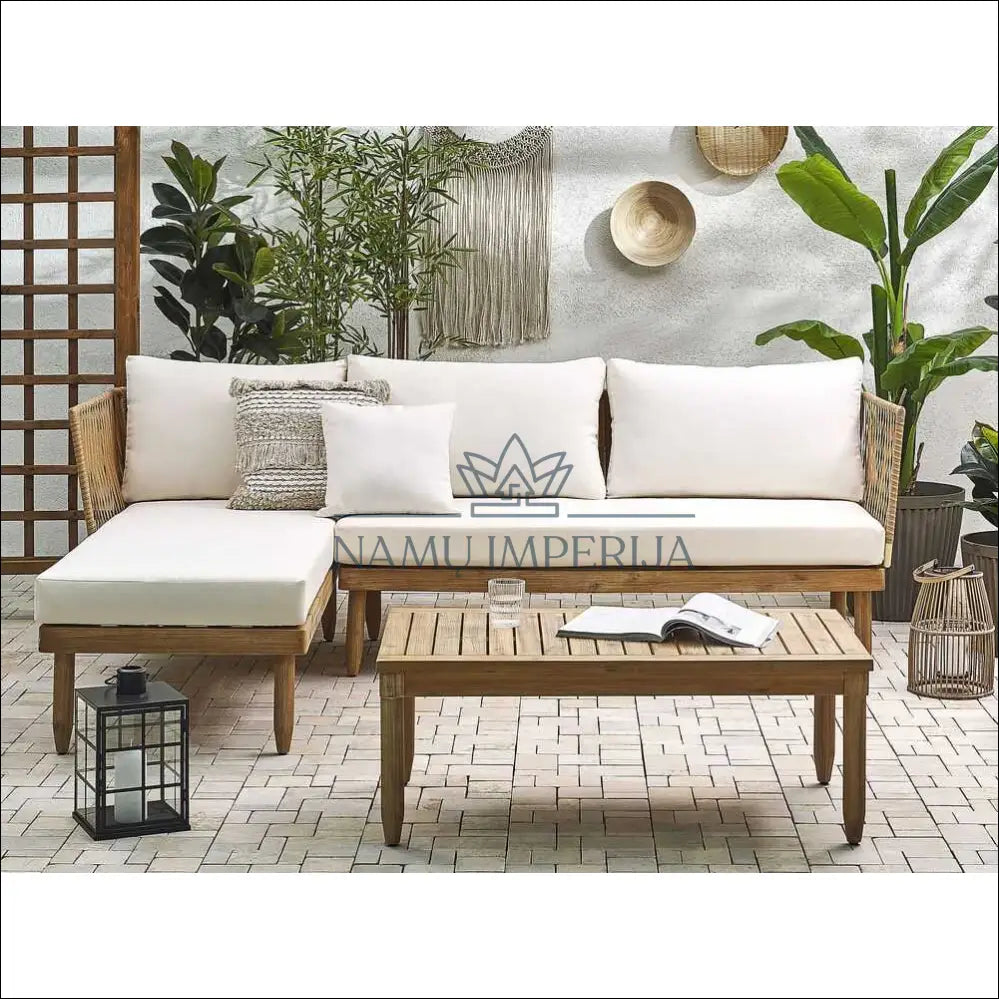 Lauko staliukas LI686 - €133 Save 30% 100-200, __label:Pristatymas 1-2 d.d., color-ruda, lauko baldai, lauko-stalai