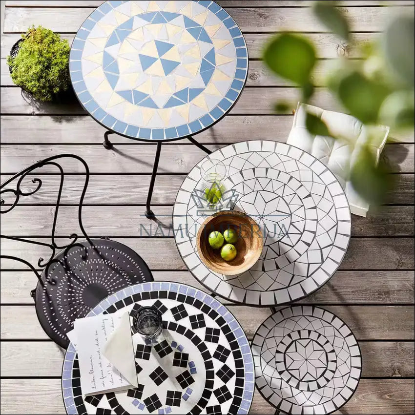 Lauko staliukas LI792 €50 Save 50% 50 100, __label:Pristatymas 1 2 d.d., color geltona, juoda, melyna to €100 Outdoor