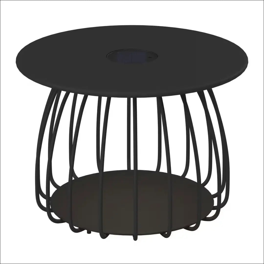 Lauko staliukas su apšvietimu LI870 - €150 Save 60% 100-200, __label:Pristatymas 1-2 d.d., color-juoda,