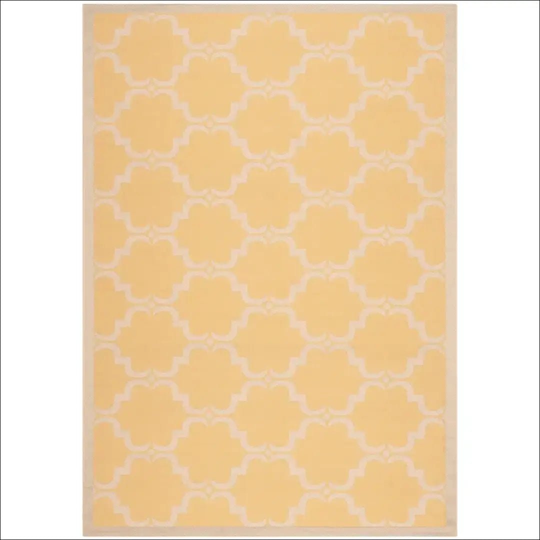 Lauko/terasos kilimas RU1390 - €130 Save 50% 100-200, __label:Pristatymas 1-2 d.d., color-geltona, Dydis-200-x-290-cm,