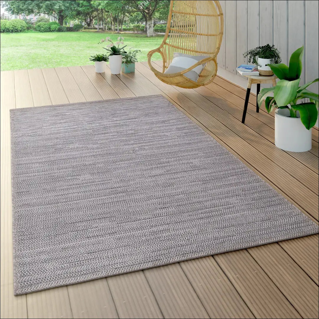 Lauko/terasos kilimas RU1396 - €145 Save 50% 100-200, __label:Pristatymas 1-2 d.d., color-pilka, Dydis-200-x-290-cm,