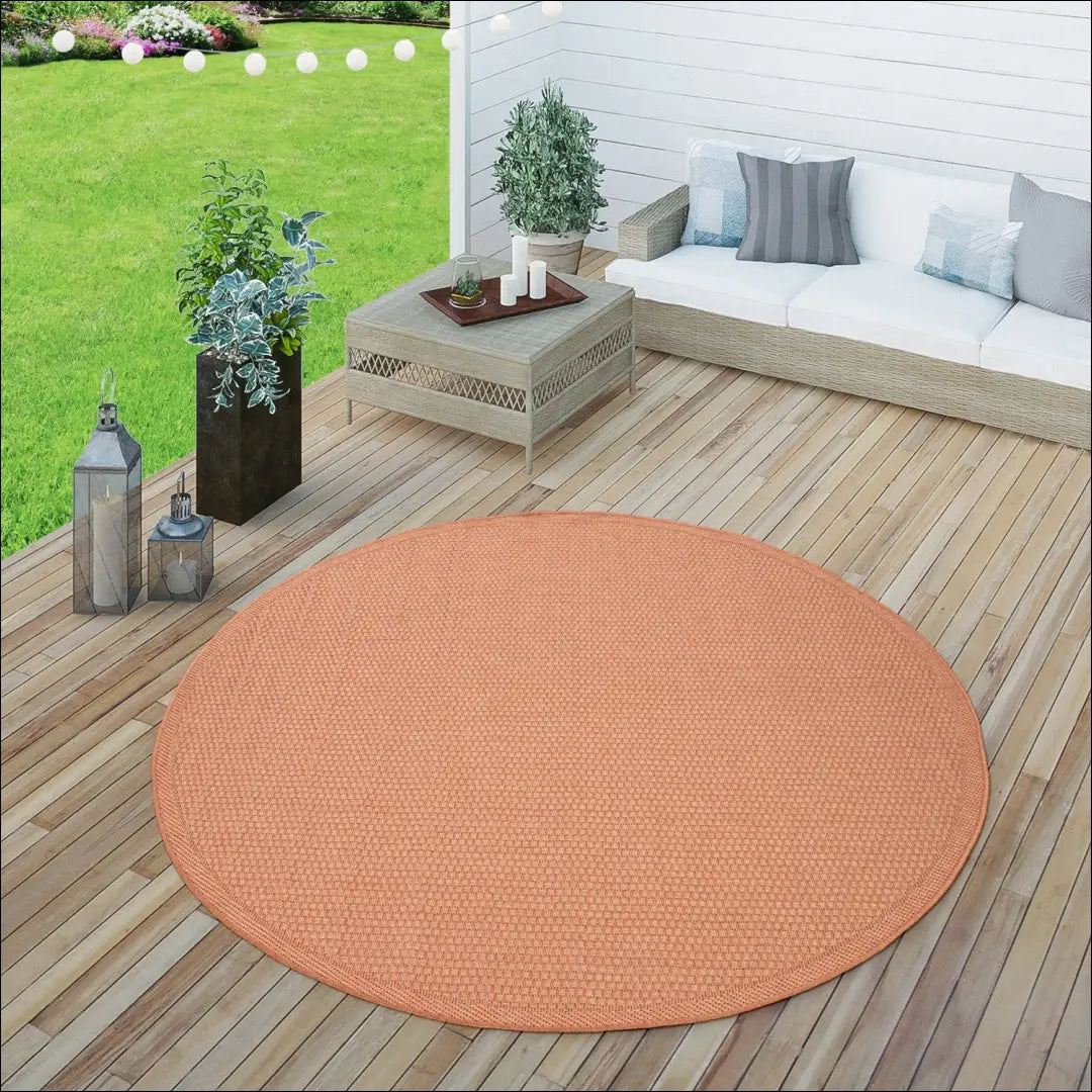 Lauko/terasos kilimas RU1432 - €124 Save 50% 100-200, __label:Pristatymas 1-2 d.d., apvalus, Dydis-200-cm-skersmuo,