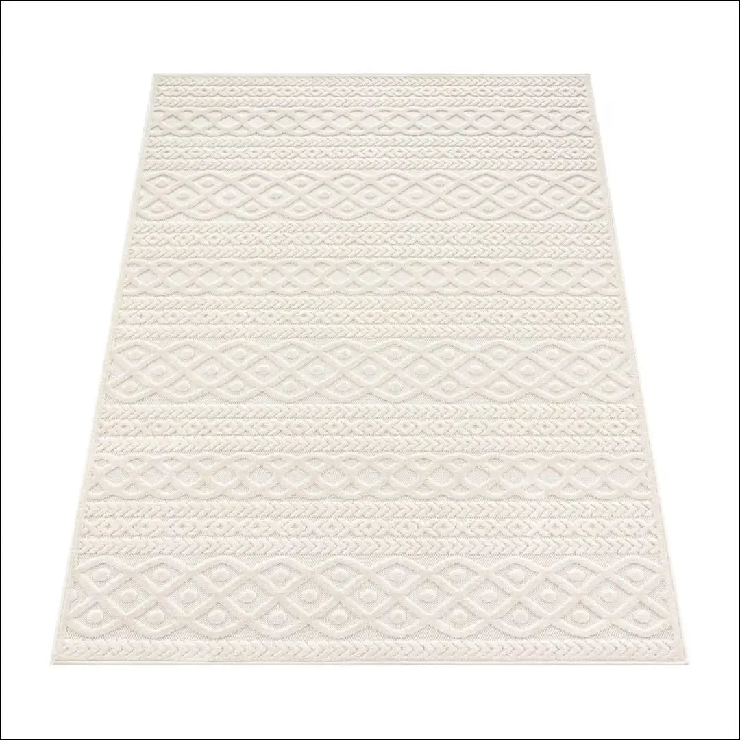 Lauko/terasos kilimas RU1438 - €128 Save 50% 100-200, __label:Pristatymas 1-2 d.d., color-kremas, Dydis-200-x-290-cm,