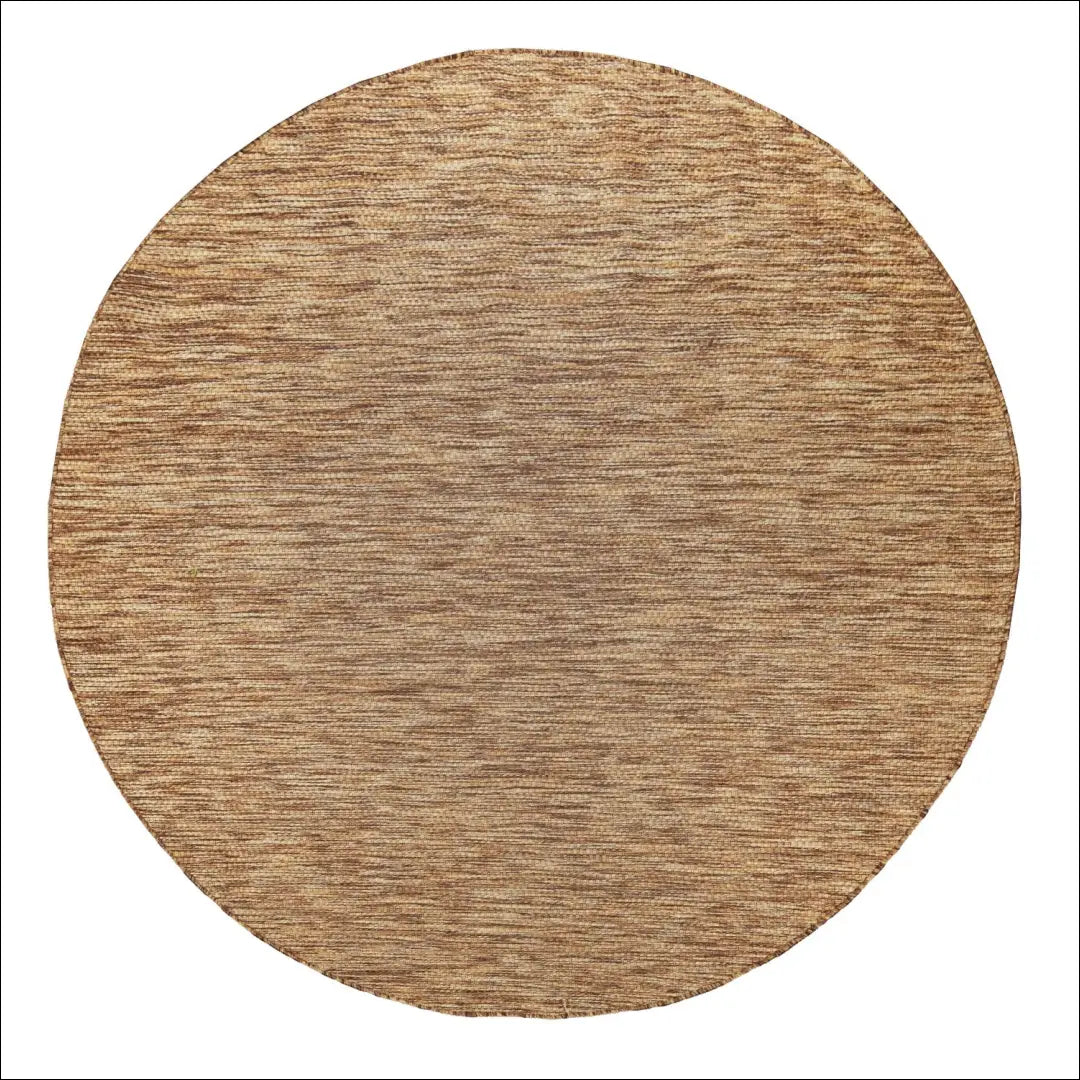 Lauko/terasos kilimas RU1532 - €115 Save 50% 100-200, __label:Pristatymas 1-2 d.d., apvalus, color-ruda,