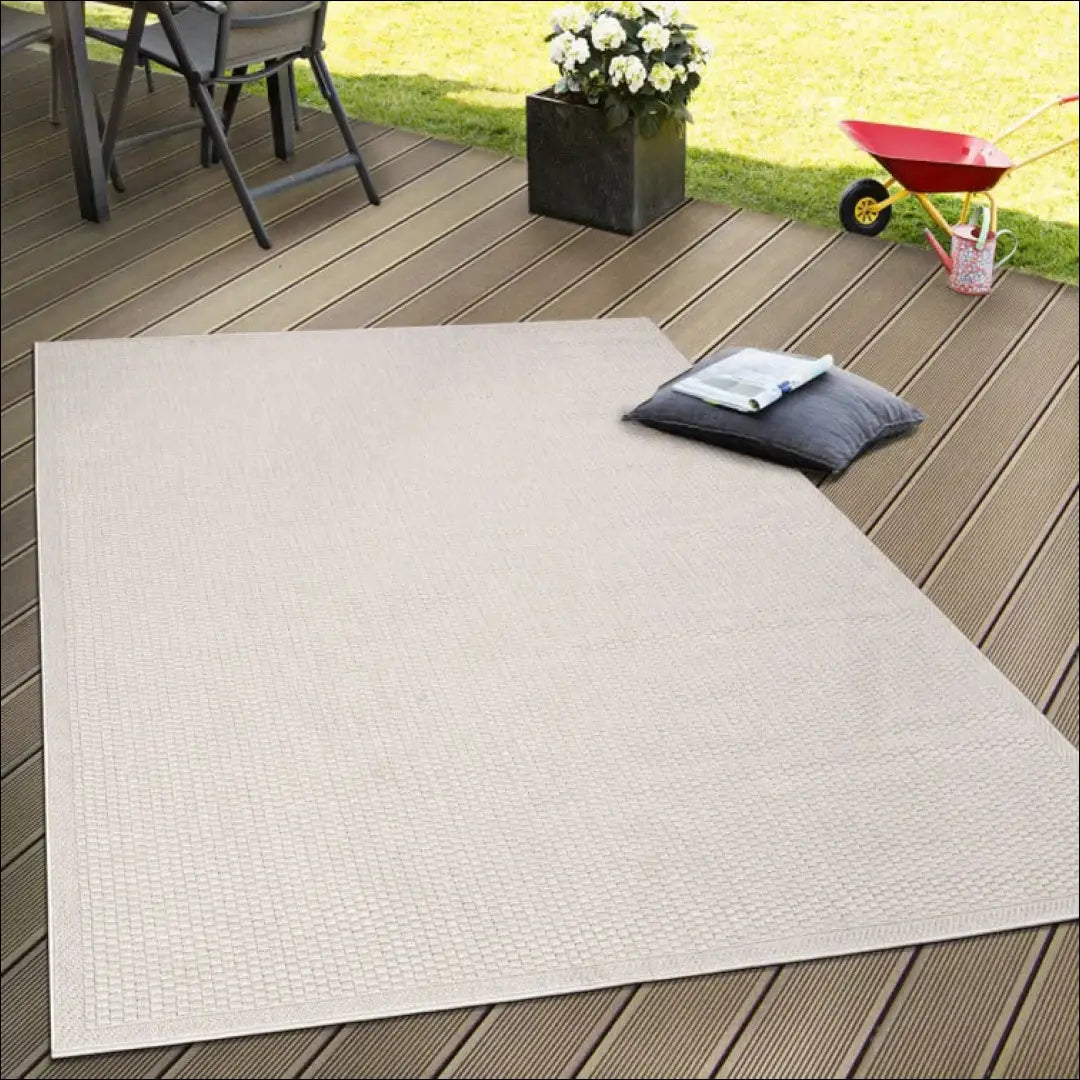 Lauko/terasos kilimėlis RU1615 - €27 Save 50% 25-50, __label:Pristatymas 1-2 d.d., color-smelio, Dydis-60-x-100-cm,