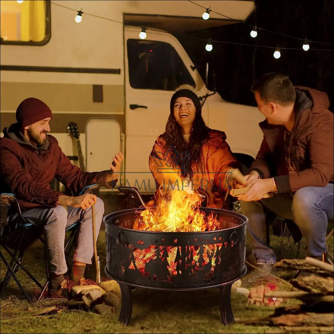 Laužavietė LI813 - €94 Save 50% 50-100, __label:Pristatymas 1-2 d.d., color-juoda, color-ruda, kita €50 to €100 Outdoor
