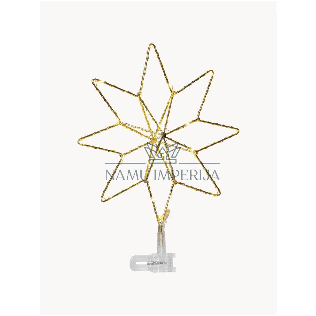 LED eglutės viršūnė DI4787 - €7 Save 70% __label:Pristatymas 1-2 d.d., color-auksine, kaledos, material-metalas,