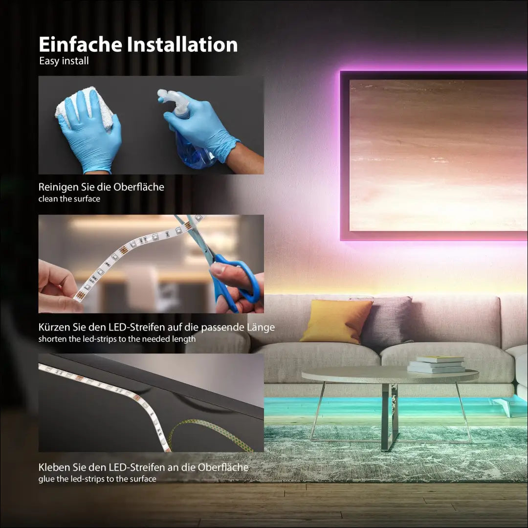 LED juosta (10m) DI12561 - €25 Save 50% 25-50, __label:Pristatymas 1-2 d.d., interjeras, kita, lubiniai-sviestuvai Rope