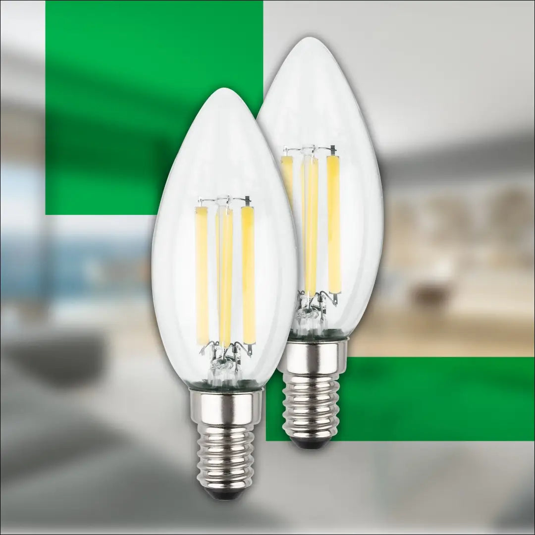 LED lemputės E14 (2vnt) DI12447 - €7 Save 50% __label:Pristatymas 1-2 d.d., interjeras, kita, lubiniai-sviestuvai,
