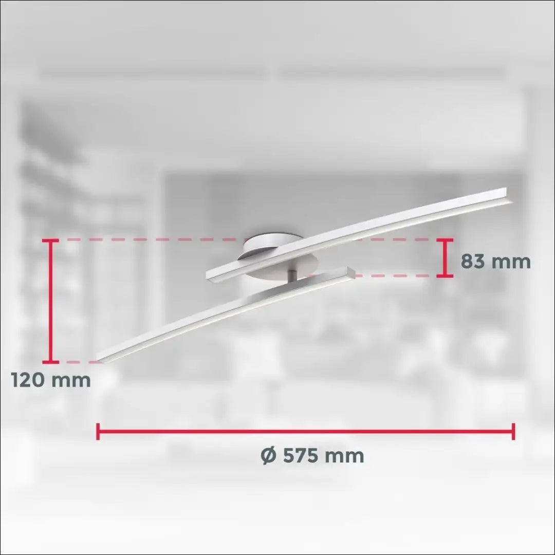 LED lubinis šviestuvas DI12551 - €23 Save 50% __label:Pristatymas 1-2 d.d., color-balta, interjeras,