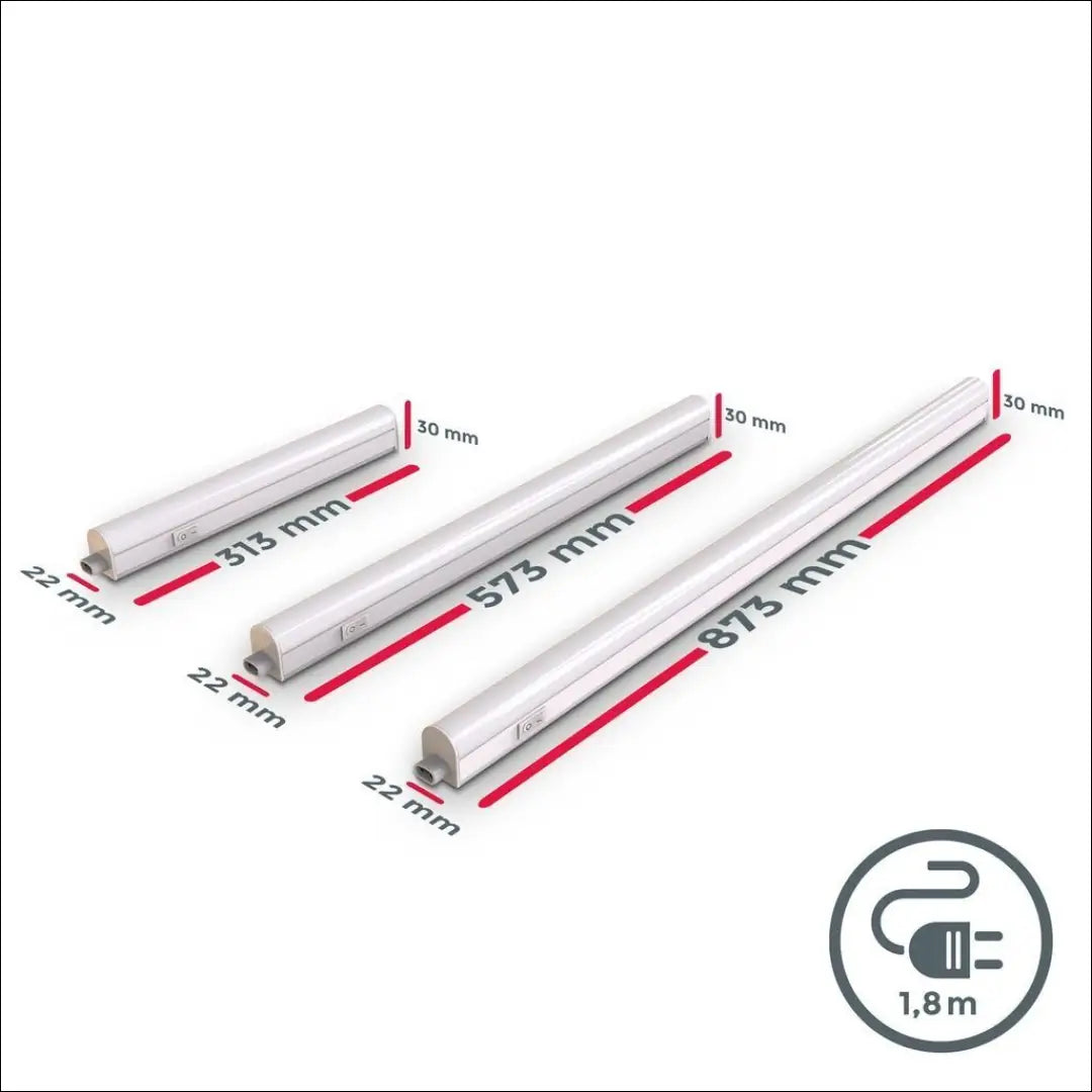 LED šviestuvas po spintele (2vnt) DI12395 - €22 Save 50% __label:Pristatymas 1-2 d.d., color-balta, interjeras, kita,
