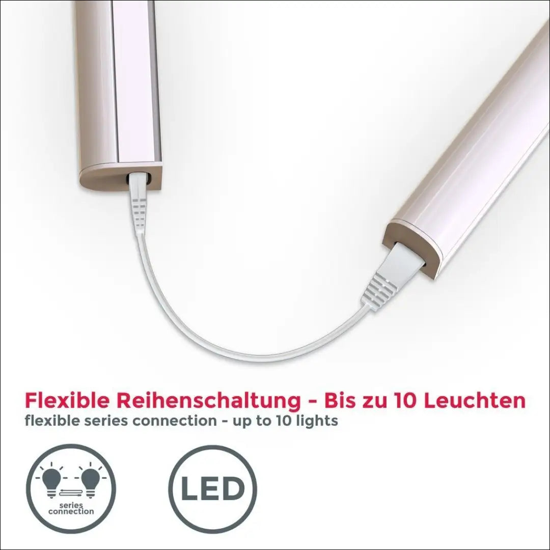 LED šviestuvas po spintele (2vnt) DI12395 - €22 Save 50% __label:Pristatymas 1-2 d.d., color-balta, interjeras, kita,