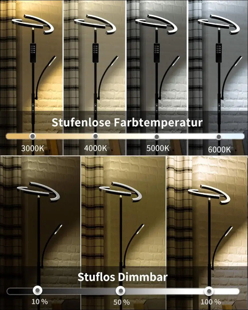 LED toršeras DI10869 - €115 Save 50% 100-200, __label:Pristatymas 1-2 d.d., color-juoda, interjeras, material-metalas