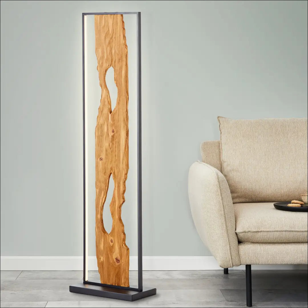 LED toršeras DI12455 - €105 Save 50% 100-200, __label:Pristatymas 1-2 d.d., color-juoda, color-ruda, interjeras Floor