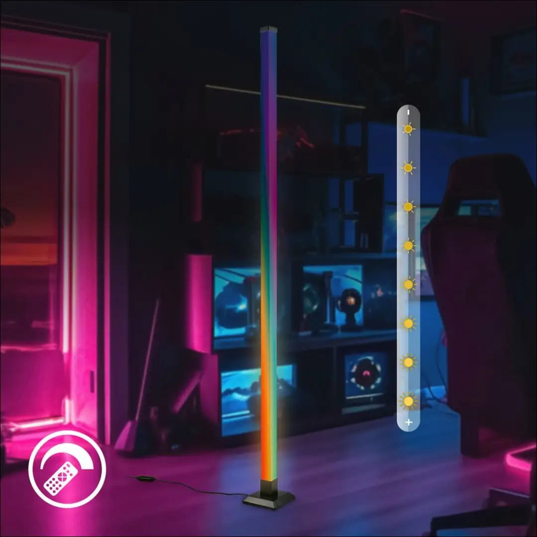 LED toršeras DI12464 - €16 Save 50% __label:Pristatymas 1-2 d.d., color-juoda, interjeras, material-plastikas,