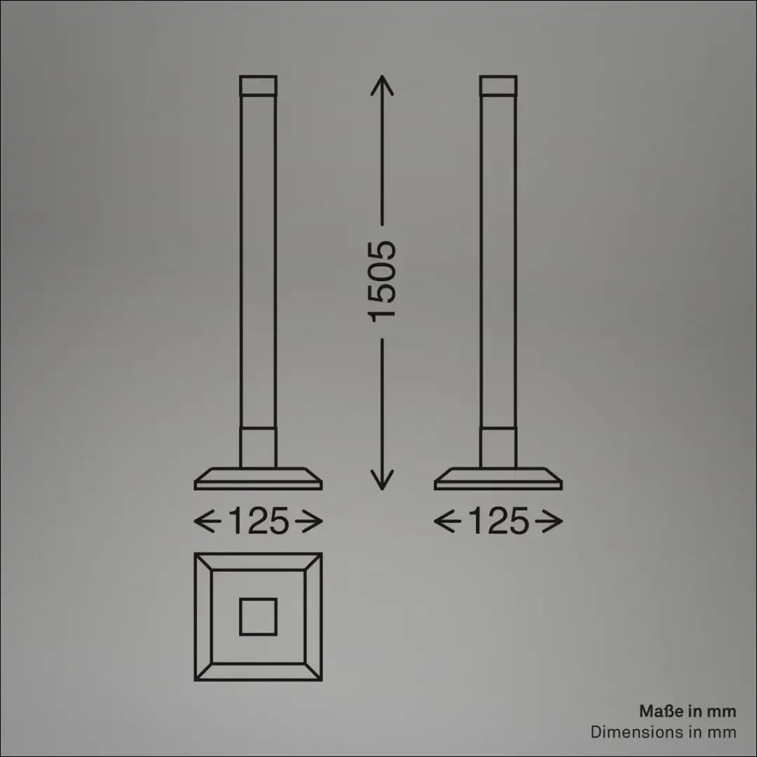 LED toršeras DI12464 - €16 Save 50% __label:Pristatymas 1-2 d.d., color-juoda, interjeras, material-plastikas,
