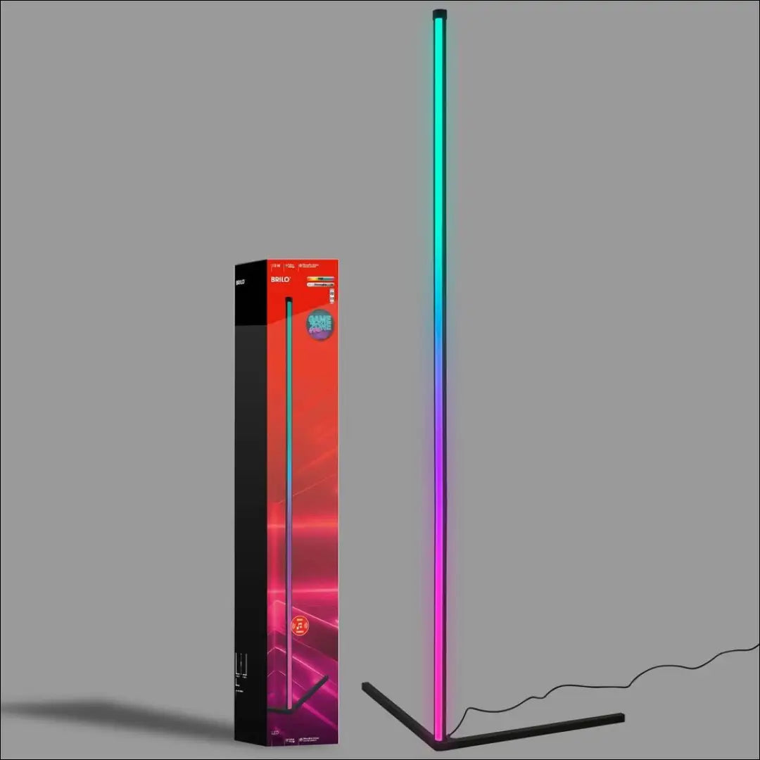 LED toršeras DI12532 - €20 Save 50% __label:Pristatymas 1-2 d.d., color-juoda, interjeras, material-metalas,