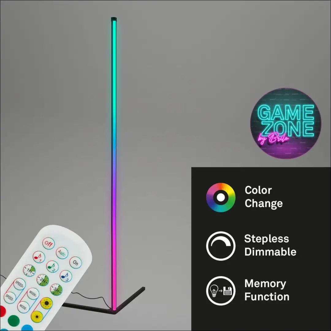 LED toršeras DI12532 - €20 Save 50% __label:Pristatymas 1-2 d.d., color-juoda, interjeras, material-metalas,