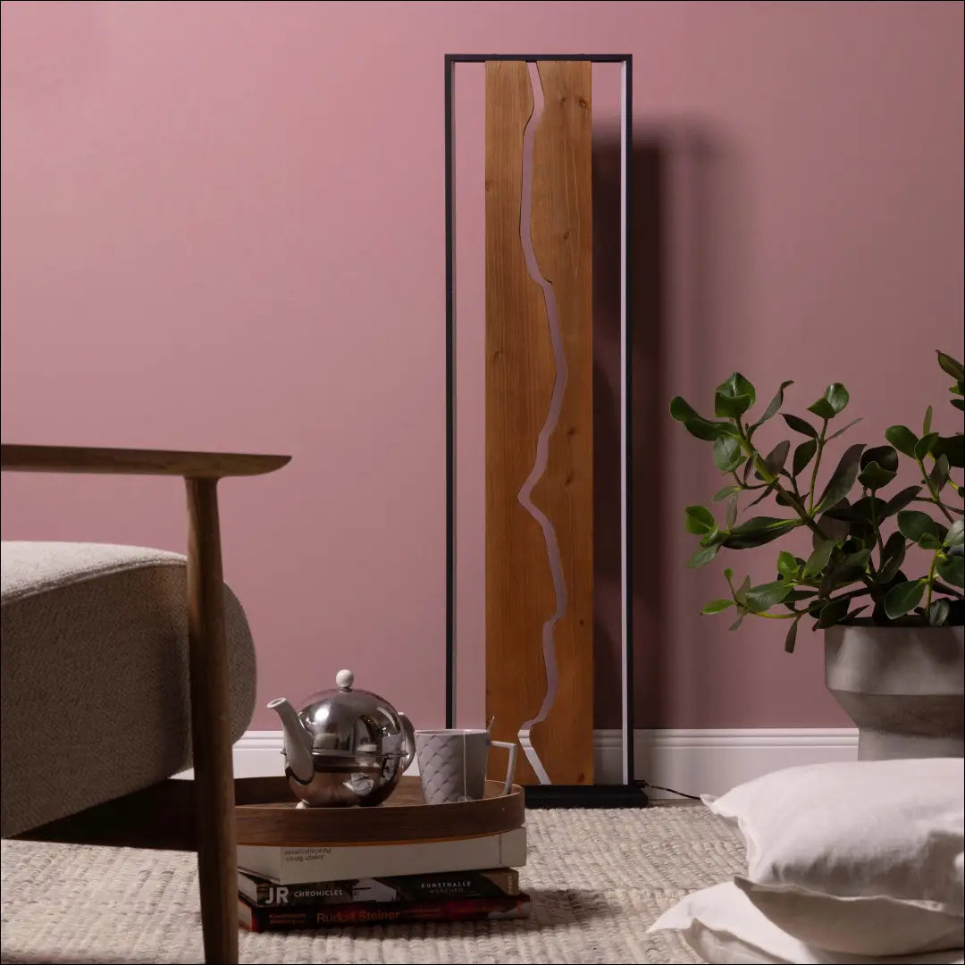 LED toršeras DI12599 - €120 Save 50% 100-200, __label:Pristatymas 1-2 d.d., color-juoda, color-ruda, interjeras Floor