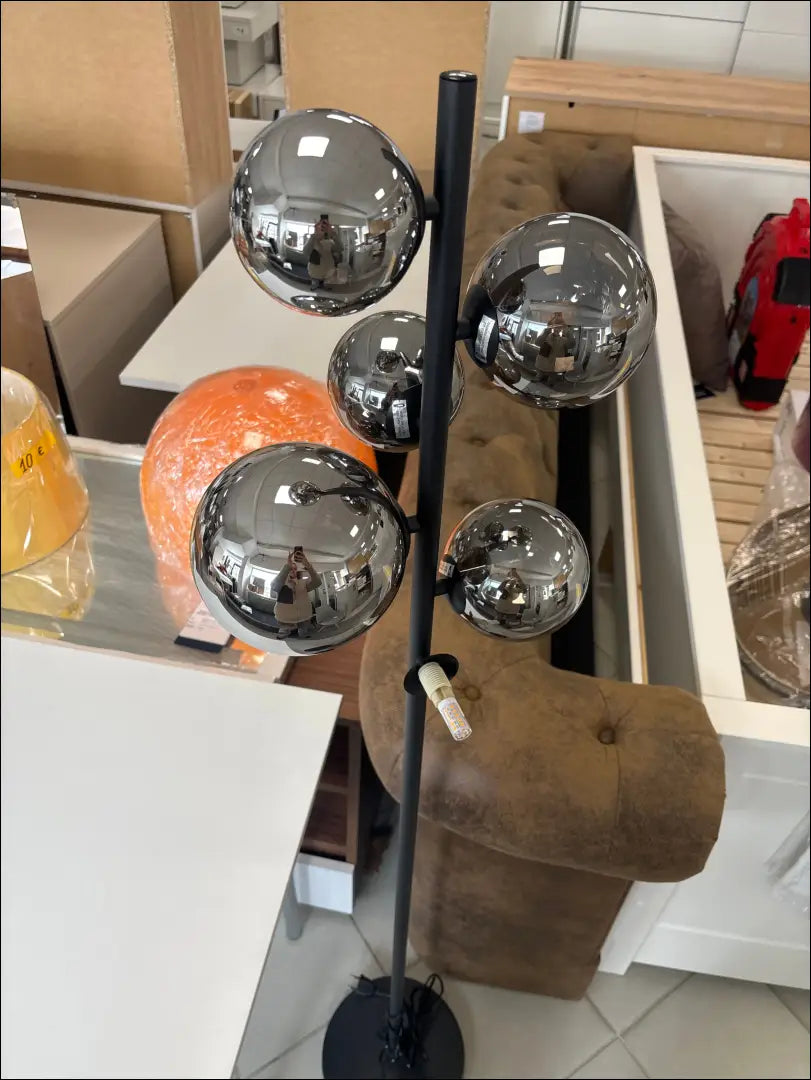 LED toršeras DI12673 - €55 Save 75% 50-100, __label:Pristatymas 1-2 d.d., color-juoda, color-sidabrine,