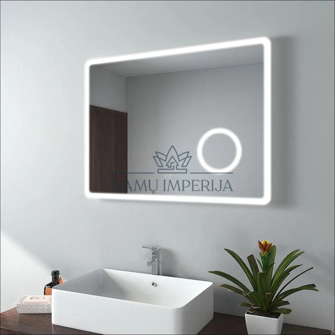 LED vonios veidrodis DI6595 - €84 Save 50% 50-100, color-sidabrine, interjeras, material-stiklas, veidrodziai €50