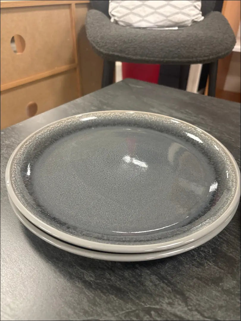 Lėkščių komplektas (2vnt) DI11065 - €16 Save 50% __label:Pristatymas 1-2 d.d., color-pilka, indai, interjeras, lekstes