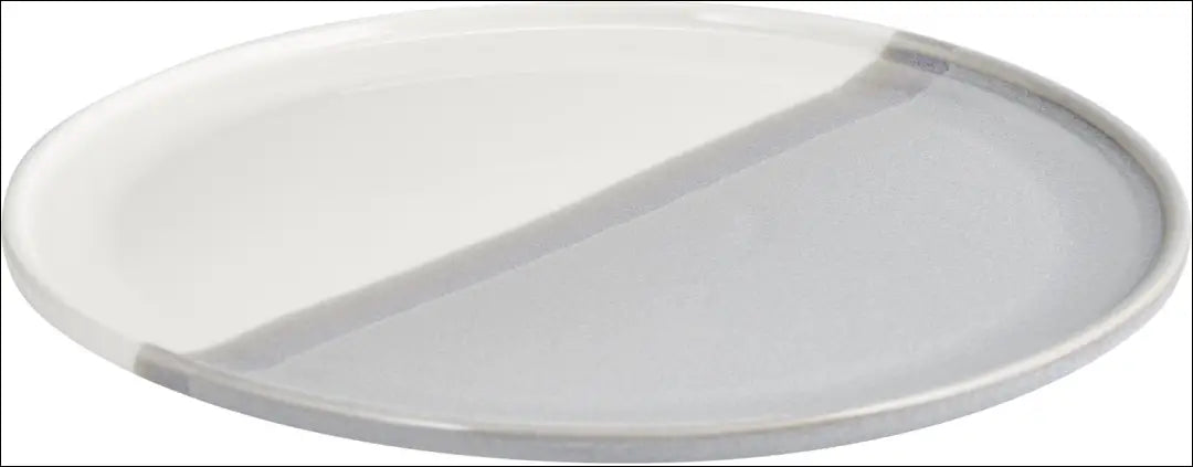 Lėkščių komplektas (2vnt) DI4513 - €6 Save 70% __label:Pristatymas 1-2 d.d., color-balta, color-pilka, color-violetine,