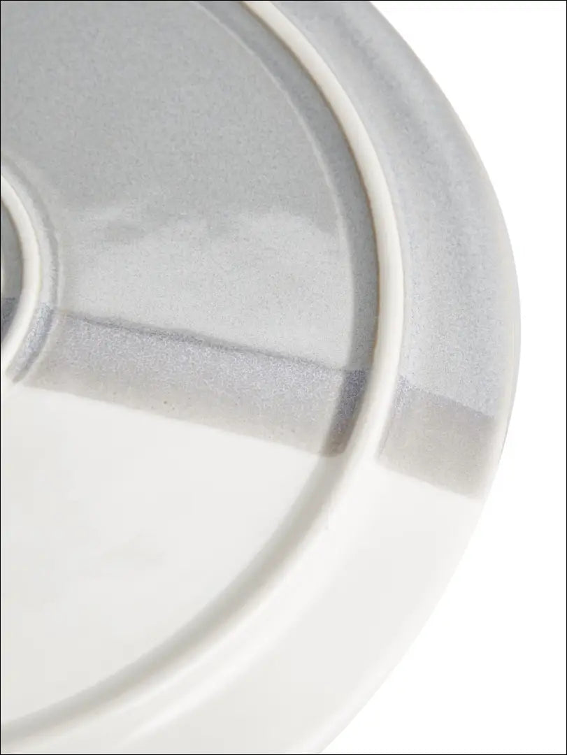 Lėkščių komplektas (2vnt) DI4513 - €6 Save 70% __label:Pristatymas 1-2 d.d., color-balta, color-pilka, color-violetine,