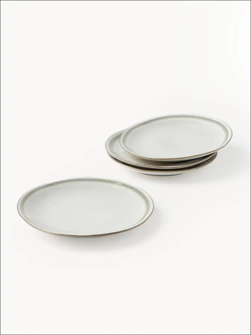 Lėkščių komplektas (4vnt) DI4610 - €15 Save 70% __label:Pristatymas 1-2 d.d., color-pilka, indai, interjeras, lekstes