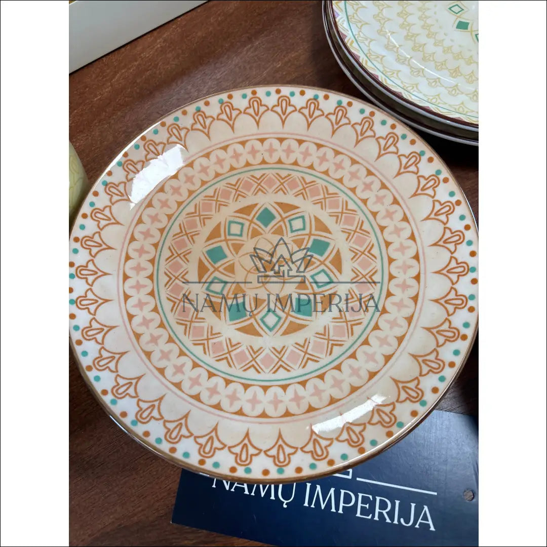 Lėkščių komplektas (6vnt) DI9188 - €21 Save 50% __label:Pristatymas 1-2 d.d., color-marga, color-margas, indai,