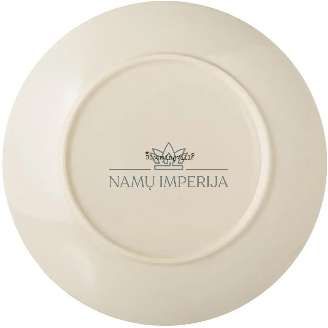 Lėkštė DI7197 - €7 Save 50% __label:Pristatymas 1-2 d.d., color-kremas, indai, interjeras, kaledos Kremas / Keramika