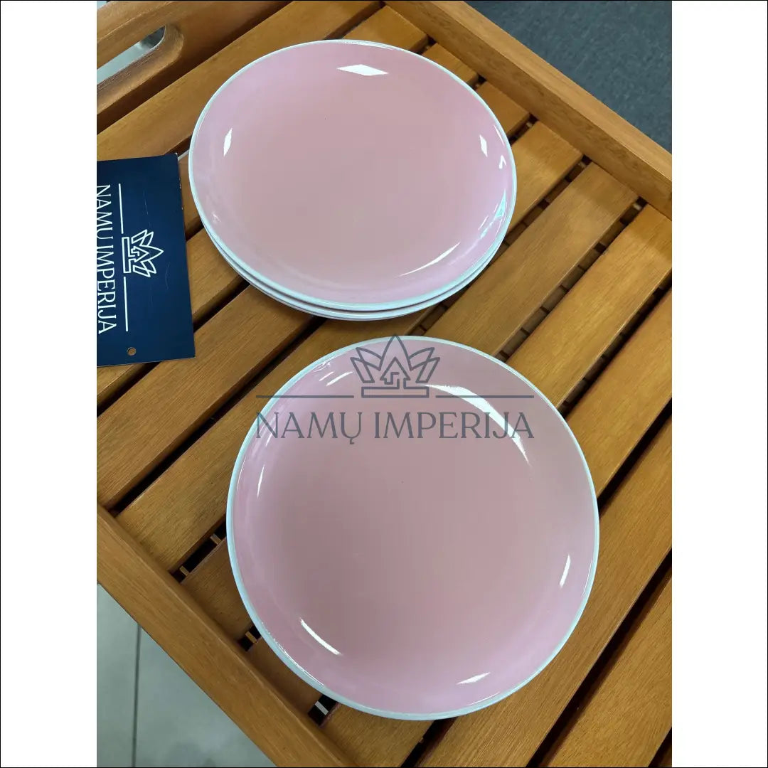 Lėkštučių komplektas (4vnt) DI8568 - €12 Save 50% __label:Pristatymas 1-2 d.d., color-rozine, indai, interjeras,
