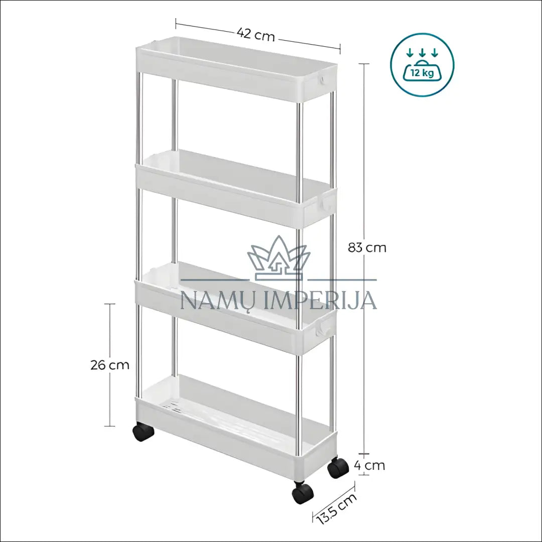 Lentyna su ratukais SM639 - €73 Save 10% 50-100, __label:Pristatymas 5-14 d.d., notouch10, spalva-balta, spec