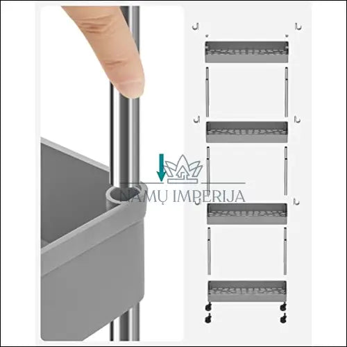 Lentyna su ratukais SM645 - €56 Save 30% 50-100, __label:Pristatymas 5-14 d.d., notouch30, pastatoma-lentyna, song