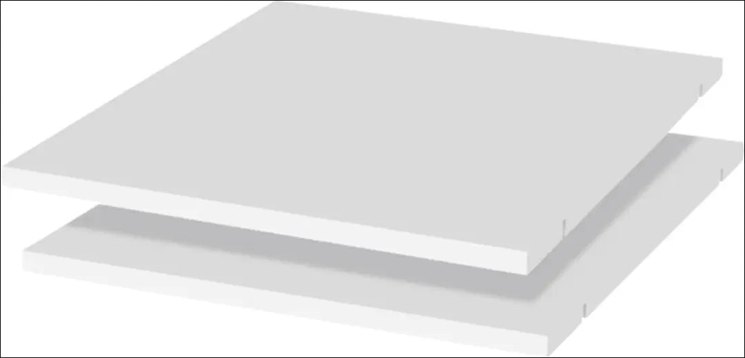 Lentynų komplektas (2vnt) KI1910 - €20 Save 50% __label:Pristatymas 1-2 d.d., biuro-baldai, biuro-lentynos,