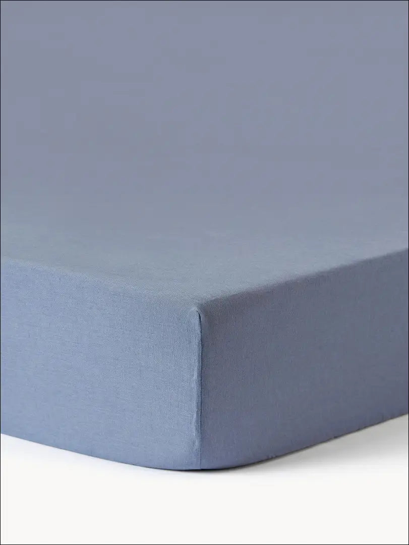 Lininė paklodė (140x200cm) DI6993 - €18 Save 70% __label:Pristatymas 1-2 d.d., color-melyna, material-linas, paklode,