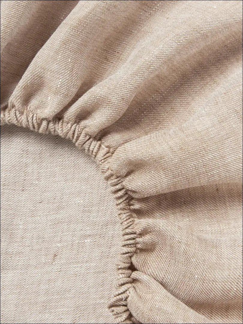 Lininė paklodė DI11290 - 25-50, __label:Pristatymas 1-2 d.d., color-ruda, material-linas, paklode ± 160 x 200 cm