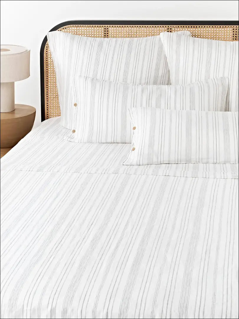 Lininė paklodė DI11574 - 50-100, __label:Pristatymas 1-2 d.d., color-pilka, material-linas, paklode €50 to €100 Bed