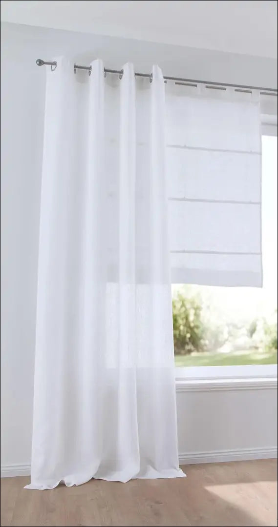 Lininė romanetė DI11024 - €35 Save 50% 25-50, __label:Pristatymas 1-2 d.d., color-balta, material-linas, tekstile €25